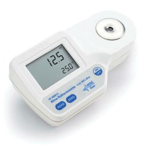 hanna digital refractometer hi 96811|digital refractometer for sale.